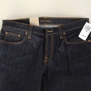 Men’s dark denim nudie jeans NWT size 32